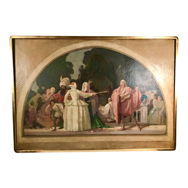 19th Century French Oil Painting For Sale