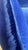 Mika Tolvanen for Woud Nakki Royal Blue Velvet Three-Seat Sofa For Sale - Image 10 of 14