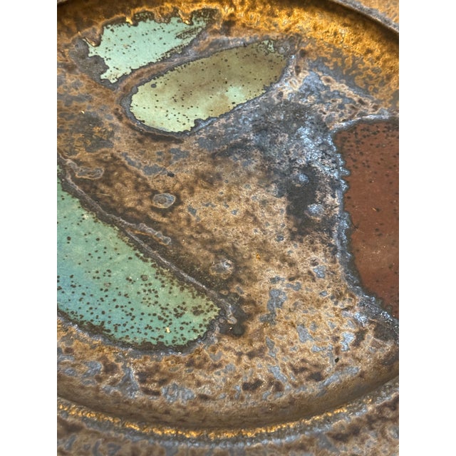 Mid 20th Century Mid 20th Century Monumental Patrick Horsely Pottery Bowl/Wall Hanging For Sale - Image 5 of 12