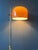 Space Age Floor Lamp with Chrome Base and Orange Shade from Guzzini For Sale - Image 5 of 13