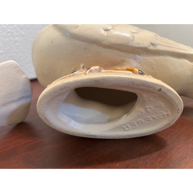 1980s Set of Vintage 1980s Royal Haeger Usa Dove Figurines, #649 650 For Sale - Image 5 of 5