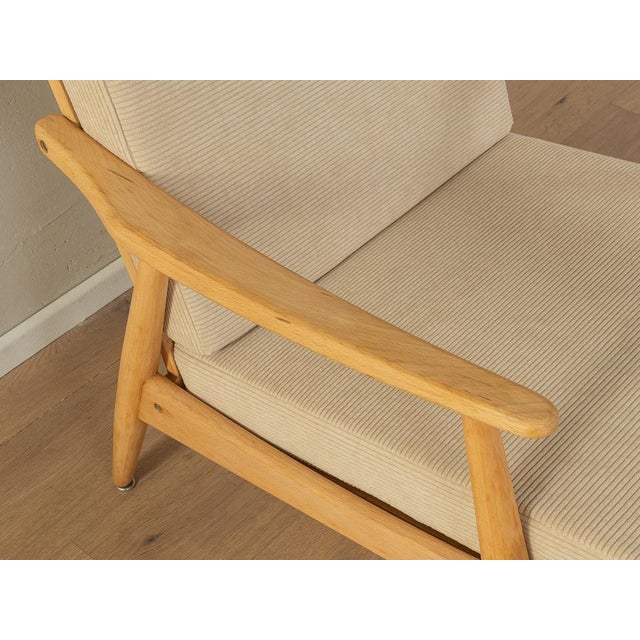 Wood Solid Ash Armchair, 1960s For Sale - Image 7 of 9