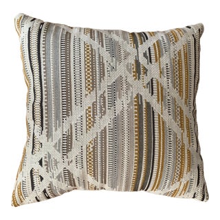Contemporary Multi Colored Throw Pillow For Sale