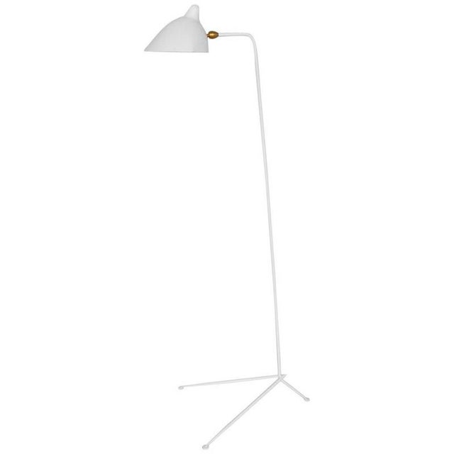 Standing lamp model "one-arm standing lamp" designed by serge mouille in 1953. Manufactured by editions serge mouille in...