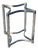 1970s Lucite and Chrome Dining Base For Sale
