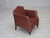 Danish Armchair in Velour and Oak, 1950s For Sale - Image 6 of 18