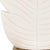 White Palm Leaf White Table Lamp For Sale - Image 8 of 8