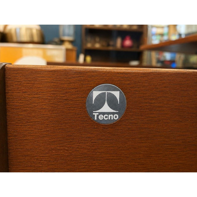 Tecno T96 Boomerang Executive Desk by Osvaldo Borsani for Tecno, 1960s For Sale - Image 4 of 8