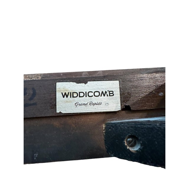 Mid 20th Century Portoro Black Marble John Widdicomb Cherry Side End Tables - A Pair For Sale - Image 5 of 12