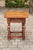 Italian Italian 1870s Walnut Side Table with Dentil Molding, Drawer and Turned Base For Sale - Image 3 of 11