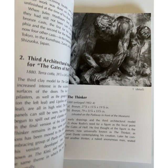 Rodin Museum Handbook by John L. Tancock Philadelphia Museum of Art For Sale - Image 9 of 12