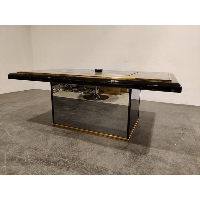Vintage Hidden Bar Coffee Table from Fedam, 1980s For Sale - Image 10 of 12