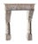 18th Century, Reclaimed Antique Carved LimeStone Fireplace Imported From Belgium For Sale - Image 13 of 13