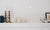 1960s 1960s Mid-Century Modern Handmade Ivory and Gold Glazed Porcelain Elephant Set - 3 Pieces For Sale - Image 5 of 11