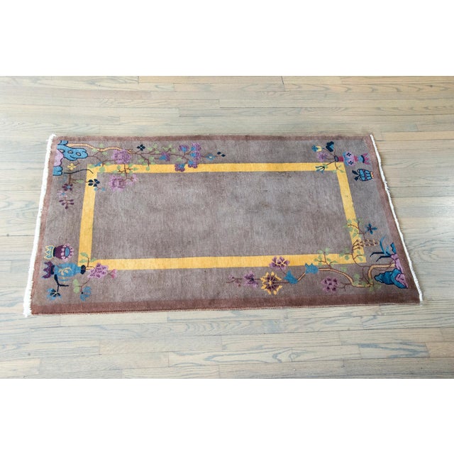Early 20th Century Chinese Art Deco Rug For Sale - Image 16 of 16