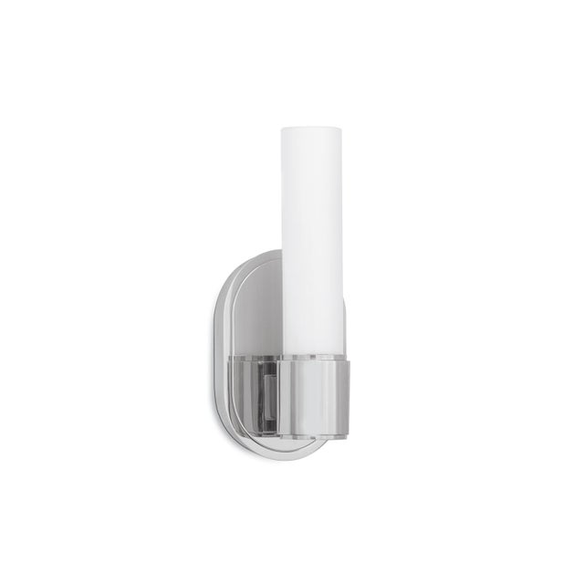 2020s Regina Andrew Dixon Cylindrical Sconce Single, Polished Nickel For Sale - Image 5 of 5