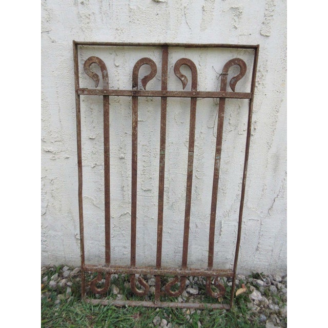 Wonderful piece of Architecture. Heavy, tight and sturdy.. piece does show signs of age related wear including rust,...