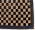 Early 20th Century Tibetan Black and Tan Checkered Rug, 3' 5" X 2' 8" For Sale - Image 5 of 6