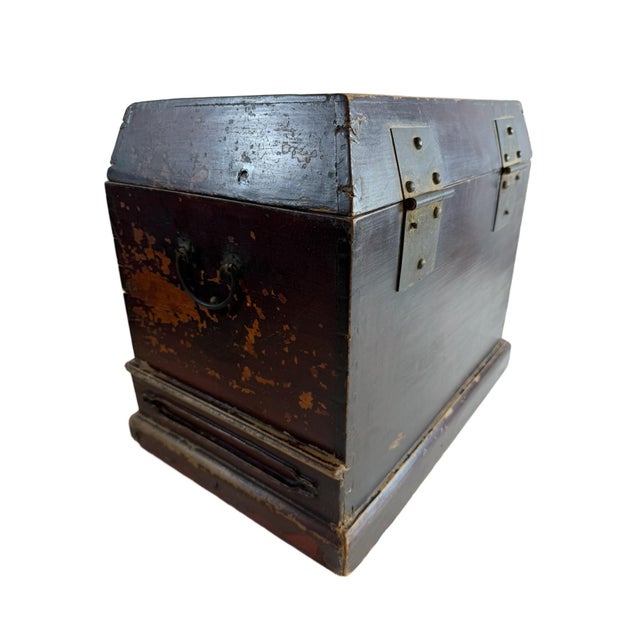 Antique Chinese Box in Original Patina For Sale - Image 9 of 18