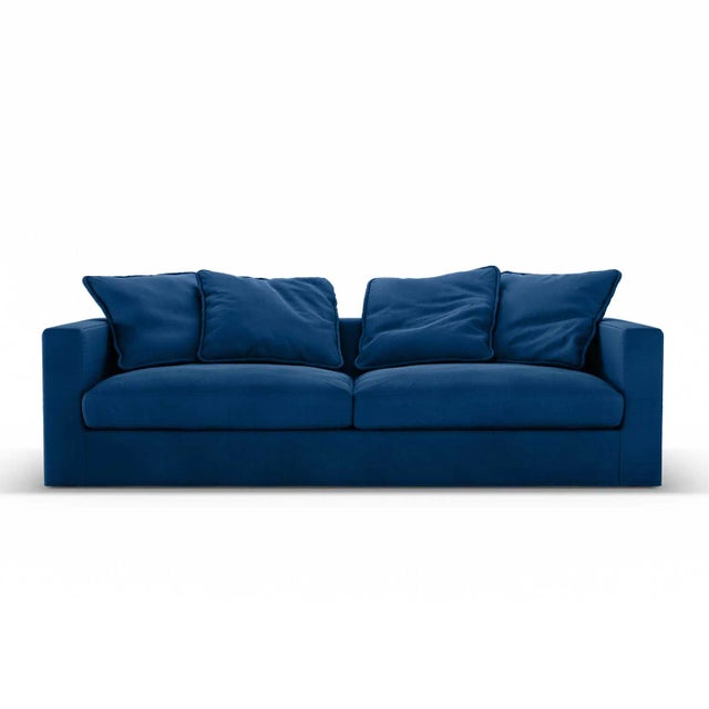Wood Rafael Sustainable Three-Seater Sofa by Davide Barzaghi For Sale - Image 7 of 7