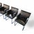 Antonio Citterio S58 Solo Chairs in Black Leather by Antonio Citterio for B&B Italia, Set of 6 For Sale - Image 4 of 17