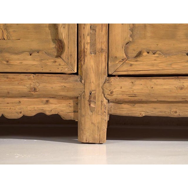Large Antique Primitive Style Sideboard, 1900 For Sale - Image 11 of 18