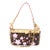 x TM Sakura Brown Monogram Canvas Pochette Accessoires For Sale
