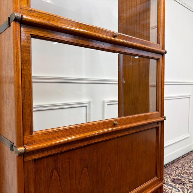 Bookcase Door in Ash and Glass from Globe Wernicke For Sale - Image 12 of 17