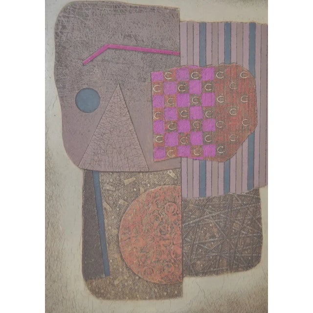 Abstract Mixed Media Masterpiece by Jose Luis Serrano For Sale - Image 4 of 6