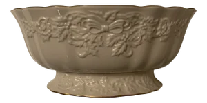 1970s Lenox Holiday Hostess Bowl