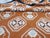 Galerie Shabab Collection Mid-20th Century Handmade Indian Dhurrie Large Room Size Carpet in Terracotta For Sale - Image 10 of 10