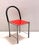 Vintage Red Side Chair in Laminate & Metal in the style of Ettore Sottsass, Italy, 1980s For Sale - Image 11 of 11