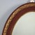Oval Mirror in Mahogany For Sale - Image 3 of 8