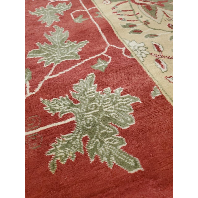 Indian Early 20th Century Indian Agra Carpet For Sale - Image 3 of 18