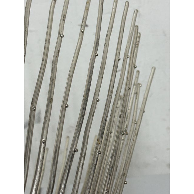 Silver Z Gallerie Wire Candle Holder For Sale - Image 8 of 12