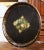 Late 19th Century 19th Century French Napoleon III Oval Tole Tray With Hand Painted Medallion For Sale - Image 5 of 9