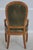 Set of 8 French Style Leather Upholstered Armchairs For Sale - Image 4 of 18