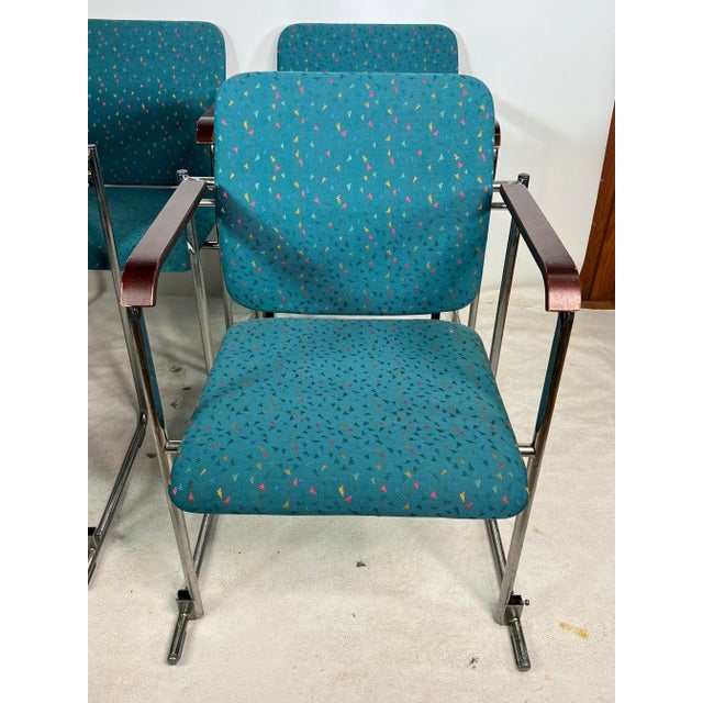 Mid-Century Modern Vintage Avarte by Yrjö Kukkapuro Dining Chairs - Set of 4 For Sale - Image 3 of 13