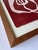 Abstract minimalist acrylic painting on French hand crafted cotton paper. Framed in a solid mahogany wood frame. All works...