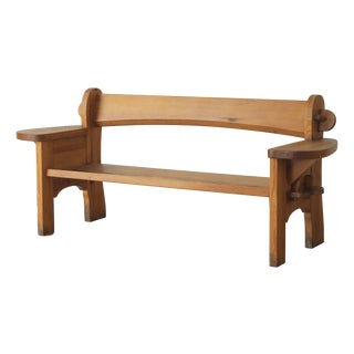 Pine Bench by David Rosén, 1940s For Sale