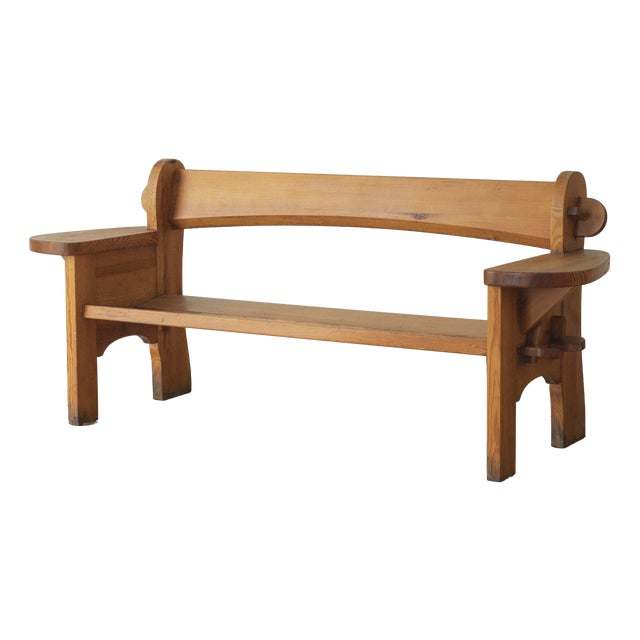 Pine Bench by David Rosén, 1940s For Sale