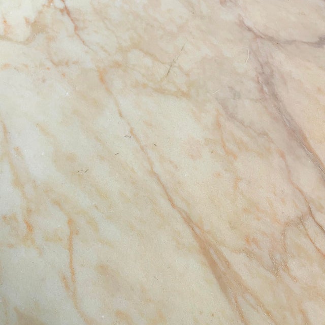 Italian Modern Wall Console in Black and Pink Marble, 1980s For Sale - Image 11 of 18