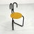 Black Black & Yellow Binda Chair by Luca Leonori & Stefano Stefani for Pallucco, 1980s For Sale - Image 8 of 9