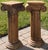 Contemporary Carved Wood Ionic Column Pedestals For Sale - Image 3 of 7