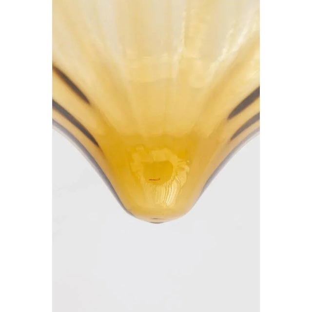 1970s Amber Glass Pendant Light from Raak, 1970s For Sale - Image 5 of 8
