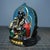 Vintage Painted Glass Maitreya Buddha With Halos, Double-Sided For Sale - Image 4 of 9