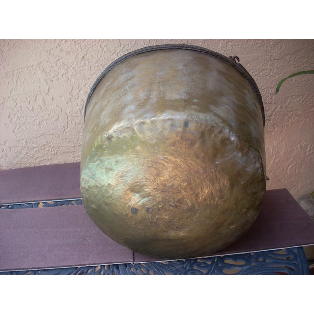 Antique Brass Apple Butter Kettle Chairish