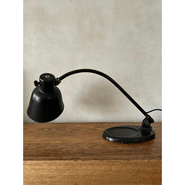 Bauhaus Model Matador 2768 Table Lamp by Christian Dell for Bur Bunte & Remmler, 1930s For Sale - Image 3 of 12