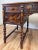 Wood Antique Jacobean Style Barley Twist Turned Wood Desk by Johnson-Handley-Johnson Co For Sale - Image 7 of 13