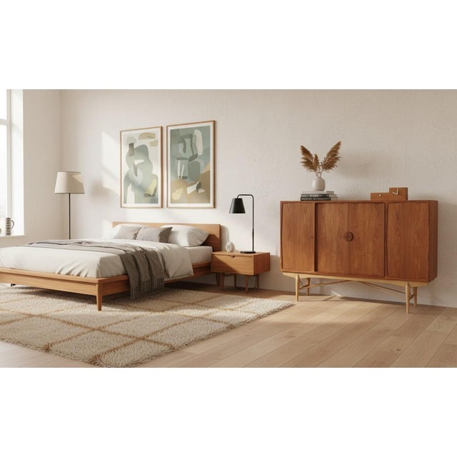 Danish Cabinet in Teak and Oak, 1960s For Sale - Image 9 of 18